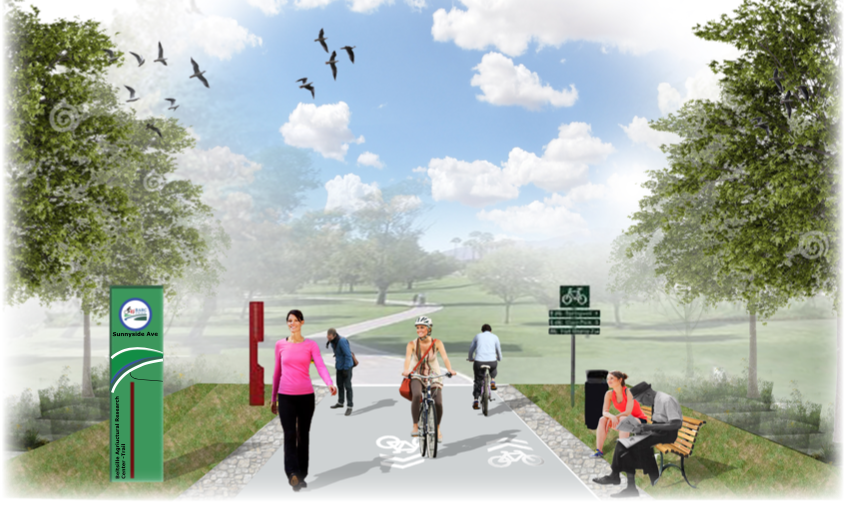 Rendering of BARC Trail