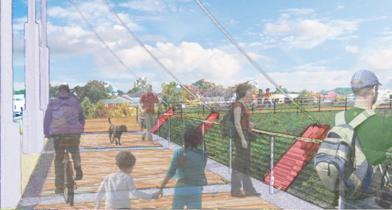 Proposed Pedestrian Bridge at Highland Street